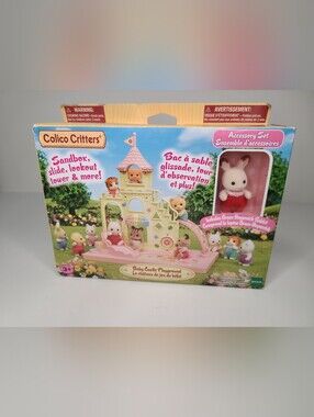 NEW Calico Critters Baby Castle Playground Grace Hopscotch Rabbit EPOCH CF1792